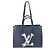 Borsa OnTheGo MM Sailor's Knot Nautical di Louis Vuitton Bianco Blu navy