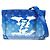 Soft Trunk Schultertasche Monogram Clouds von Louis Vuitton Weiß Blau