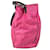 Tote Bolsa 2 em 1 com placa de logo triangular PRADA Preto Rosa  - vista 3