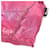 Tote Bolsa 2 em 1 com placa de logo triangular PRADA Preto Rosa  - vista 6
