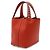 Borsa Tote Picotin Lock PM di Hermès Rosso - vista 3