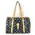 Louis Vuitton Monogram Multicolore Aurelia MM Tote Bag Black Multiple colors