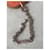 Hermès L'Orange Leather Bag Charm Silver Chain  - view 12