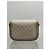Borsa Gucci 1955 Horsebit in tela beige - vista 2