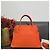 Borsa Hermès Lovecraft 31 in pelle Arancio Arancione - vista 2