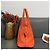 Borsa Hermès Lovecraft 31 in pelle Arancio Arancione - vista 3