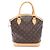 Lockit Monogram Handtasche von Louis Vuitton Braun Monogramm