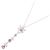 Collana in platino Tiffany & Co. con accenti di diamante Argento Rosa