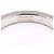 Anello Cartier Lanieres in Oro Bianco 18K Argento - vista 4