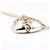 Collana Cuore Incrociato Tiffany & Co. Argento D'oro - vista 5