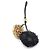Chanel Black and Gold Handbag Charm Golden - view 2