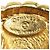 Vintage Metall Gold Clip Ohrringe von Chanel Golden - Ansicht 8