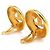 Timeless Vintage Gold Clip Ohrringe von Chanel Golden - Ansicht 3