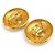 Timeless Vintage Gold Clip Ohrringe von Chanel Golden - Ansicht 6