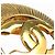 Timeless Vintage Gold Clip Ohrringe von Chanel Golden - Ansicht 9