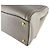 Borsa a spalla in pelle grigia Prada Marrone - vista 9