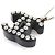 Collana in resina nera e metallo Chanel Nero - vista 5