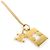Céline Collana in metallo dorato Celine Triomphe D'oro