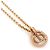 Collana oro e rosa chiaro Christian Dior D'oro
