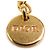 Collana oro e rosa chiaro Christian Dior D'oro - vista 6