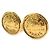 Timeless Vintage Gold Clip Ohrringe von Chanel Golden - Ansicht 2