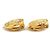 Timeless Vintage Gold Clip Ohrringe von Chanel Golden - Ansicht 3
