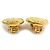 Timeless Vintage Gold Clip Ohrringe von Chanel Golden - Ansicht 4
