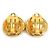 Timeless Vintage Gold Clip Ohrringe von Chanel Golden - Ansicht 5