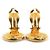 Timeless Vintage Gold Clip Ohrringe von Chanel Golden - Ansicht 6