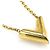 Louis Vuitton Essential V Metallkette Golden