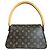 Borsa a mano Mini Looping Monogram Louis Vuitton Marrone - vista 3