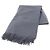 Grau Cashmere Schal von Hermès Braun