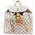 Zaino Speron Damier Azur Louis Vuitton Bianco
