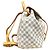 Zaino Speron Damier Azur Louis Vuitton Bianco - vista 4