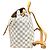 Zaino Speron Damier Azur Louis Vuitton Bianco - vista 5