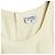 Chanel circa 1990 Top de Seda Ecru FR38 Top de Seda Ecru Blusa Sin Mangas UK10 US8 Crudo - vista 3