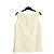 Chanel circa 1990 Top de Seda Ecru FR38 Top de Seda Ecru Blusa Sin Mangas UK10 US8 Crudo - vista 4