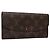 Louis Vuitton Emilie Monogram Canvas Rosso