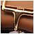 Mini borsa a spalla Della Cavalleria di Hermès Marrone D'oro - vista 8