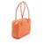 Borsa Hermès Mini Plume 20 Arancione  - vista 2