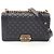 Borsa a Spalla Boy di Chanel in Pelle Nera Nero