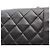 Borsa a Spalla Chanel Matelassé Diana Flap Nero - vista 8