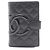 Billetera bi-fold Chanel Cambon Line Negro