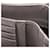 Portefeuille bi-fold en cuir gris Yves Saint Laurent Marron  - vue 6