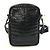 Borsa a spalla in pelle nera stampata Saint Laurent Nero - vista 2