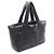 Borsa tote reversibile Chanel Coco Cocoon MM Nero Bordò - vista 2