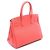 Borsa Hermès Birkin 30 in pelle Togo rossa Rosso - vista 2