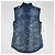 Camicia senza maniche in denim Balmain blu - vista 3