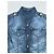 Camicia senza maniche in denim Balmain blu - vista 8