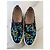 Sneaker Slip-On Gucci Graffiti GG in Pelle Nera Nero - vista 4